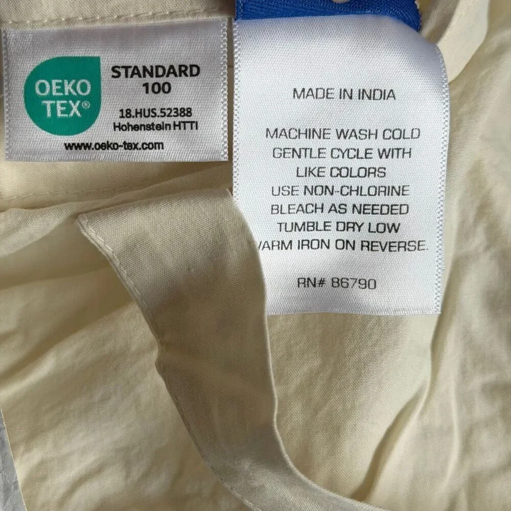 New Company Store Cotton Deepti Patchwork Quilted Multi Cotton Sham, Standard